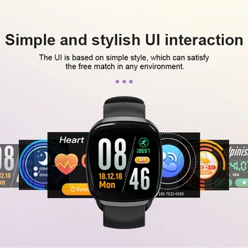 Bărbați Ceasuri Inteligente Digital Impermeabil Sport Bratara Femei Fitness Tracker Rata de Inima tensiunea Smartwatch Android IOS
