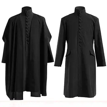 Bărbați Femei Costum De Halloween Profesorul Severus Snape Școala Hogwarts Mantie Talismanele Morții Magic Halat De Profesor Uniformă