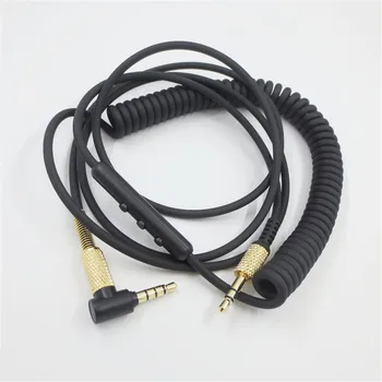 Cablu Audio pentru Marshall Major II Monitoriza pentru Căști de Înlocuire Primăvară Cablu Cablu cu Microfon, Control Volum