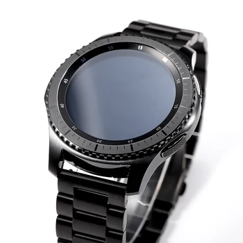 Caz+Curea Pentru samsung Gear S3 Frontieră/C Galaxy watch 46mm 42mm 20mm/22mm ceas bandă de Oțel Inoxidabil TPU placat caz de protecție