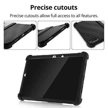 Caz pentru Huawei MatePad 10.4 T8 8.0 2020 Kickstand Silicon Moale rezistent la Socuri pentru Copii Cover pentru Huawei MatePad Pro 10.8 Tableta Caz