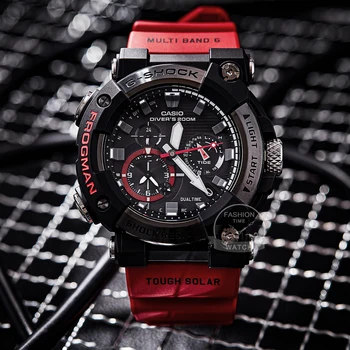 Ceas Casio G-SHOCK bărbați 200m Impermeabil bărbați cuarț ceas militar încheietura Sport Curcubeu Poison Frog ceasuri relogio GWF-A1000-1A
