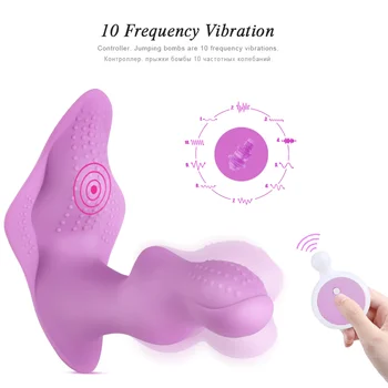Cele mai noi Portabil Dildo-uri, Vibratoare Masaj Stimulator Clitoris Vibratoare Chiloți Erotice Jucarii Sexuale pentru Femei Anal Vagin Masturbator