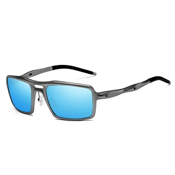Clearance-ul Vânzare Mens Aluminiu Înfășurați în Jurul valorii de ochelari de Soare de Brand Designer de Bărbați de Conducere Polarizat Ochelari de Soare pentru Sport Ochelari 9266
