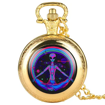 Colier masculin Reloj Mujer Ceas de Buzunar pentru Copii Cuarț Ceas de Buzunar pentru Elevi arabă Cadou Digital pentru Ceas de Buzunar