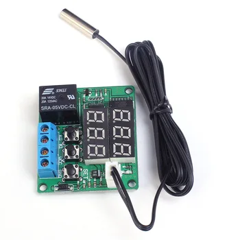 Controler de Temperatura digitale Modulul Termostatul Comuta Rosu+Verde 5V W/ NTC Impermeabil Mini Senzor de Temperatură panou de Control