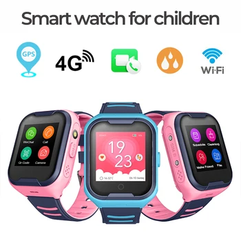 Copii Ceas Inteligent Copii Ceasuri Cu GPS Conectat Fitness Smartwatch rezistent la apa Ceasul Cu Căști Tracker Brățară