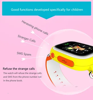 Copii Ceas Inteligent Q90 GPS Copilul Ceas Cu Wifi Touch Screen Apel SOS Locație DeviceTracker Pentru Copil în condiții de Siguranță Anti-a Pierdut Monitor
