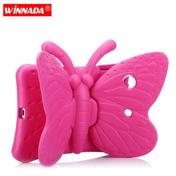 Copii de caz pentru ipad mini caz Non-toxice EVA fluture de design corp plin capac suport Copiii caz pentru ipad mini 1 2 3 4