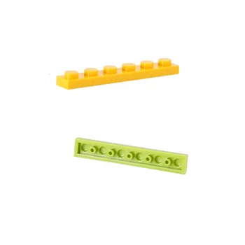 Copii de învățământ și învățare creativă jucărie 3666 1×6 DIY mici particule bloc cărămidă subțire Compatibil cu alte jucării