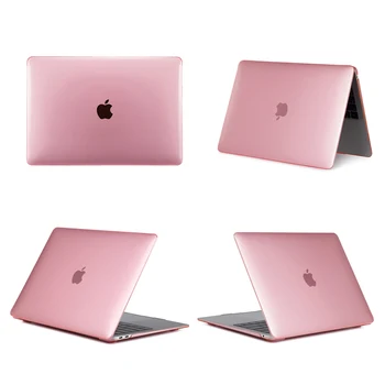 Cristal Coajă Tare Laptop de Caz pentru Macbook Air Pro Retina 12 13 15 13.3 Nou Atingeți Bara Pentru Macbook Air 13 A1932 2018 caz