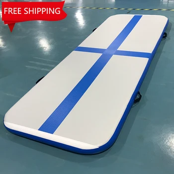 Culoare albastru Mat sală de Gimnastică În Vânzare 1m 3m Gonflabile Air Track Gimnastica Aer se Rostogolea Urmări Piscină Plutitoare Mat Etaj
