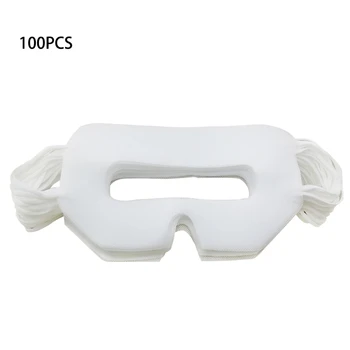 De unică folosință Sanitare Plasture pe Ochi Masca Faciala pentru HTC Vive PlayStation 3D Ochelari de Realitate Virtuală, 100BUC Non-Țesături Ochi Tampoane