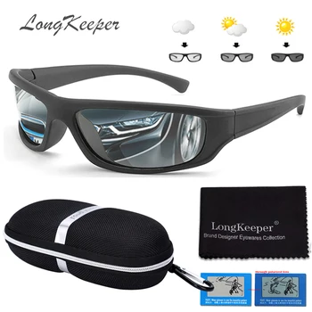 De Vânzare la cald Polarizate Fotocromatică ochelari de Soare cu Cazul Femeilor de Bărbați, Oval Sport Ochelari de Soare Moda de Conducere Gafas De Sol Cadouri Cutie