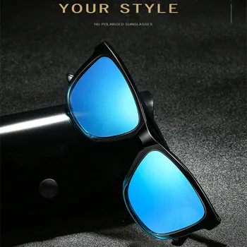 Design de Brand Polarizat ochelari de Soare Barbati Driver Nuante de sex Masculin Epocă Ochelari de Soare Pentru Barbati Spuare Oglindă UV400 Fără Caz M234