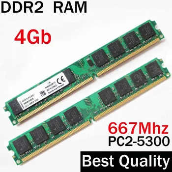 DIMM 2gb RAM 4gb DDR2 667 ddr2 800Mhz 1gb RAM / For AMD - pentru toate memoria ram PC PC2 5300 / ddr 2 la 4 Gb de memorie RAM PC2-5300