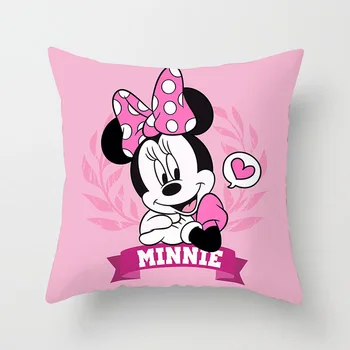 Disney Mickey Mouse Minnie moale 45*45cm fețe de Pernă Textile Acasă Cuplu de Pernă Perne Decorative Caz Living cadou