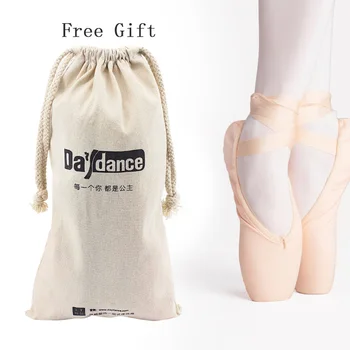 Doamnelor Satin Pantofi De Balet De Balet Profesionist Pointe Pantofi Fete Femei Cu Acces Gratuit La Saci De Pantofi