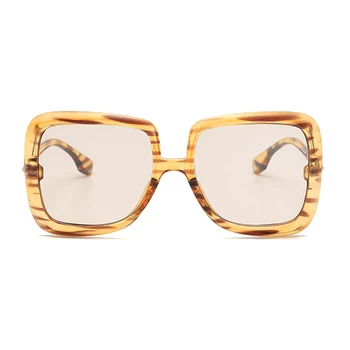Doamnelor Supradimensionat ochelari de Soare Femei 2020 Pătrat Tendință de sex Feminin Gradient de ochelari de Soare Mari UV400 Rama de Vară Nuante de Stil Oculos