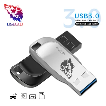 Dovada de apă de metal USB3.0 Flash Drive 4gb 8gb 16gb flash disk Pendrive 32gb 64gb memorie stick USB 3.0 Flash Stick USB pen drive