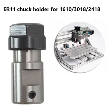 ER11 Collet Chuck Arborelui Motorului cu Tija de Extensie Ax Collet Strung Instrumente Suport Interior 5mm Pentru CNC 1610/2418/3018 Mașină de Frezat