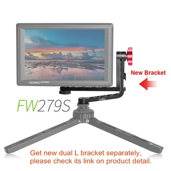 Feelworld FW279S 7 Inch IPS 3G-SDI 4K HDMI Camera DSLR Domeniul Monitor 2200nit Ultra Luminos Full HD 1920x1200 pentru Canon Nikon Sony