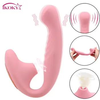 Femeie Masturbari Penis Artificial Vibratoare Pentru Vagin Suge Clitorisul Stimularea Adult Produse Jucarii Sexuale Pentru Femei