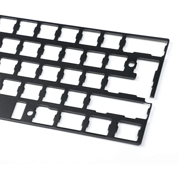 Fierbinte Universal din Aluminiu Anodizat de Poziționare Board Placă de Sprijin ISO, ANSI pentru GH60 PCB 60% Keyboard DIY -Negru