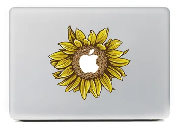 Floarea-soarelui Vinil Decal pentru DIY Macbook Pro 13 15 inch și Aer 11 13 inch Decal Laptop Piele Autocolant