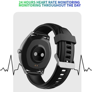 Full Touch Rotund Ceas Inteligent Oameni De Apelare Bluetooth Smartwatch Femei Rata De Inima Fitness Tracker Pedometru Personalizate Cadrane Sport Ceas