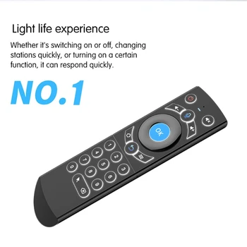 G21 Pro Backlit Air Mouse Giroscop Apelarea Vocală 2.4 G Wireless USB Control de la Distanță pentru Android Tv Box de la Distanță Controlle