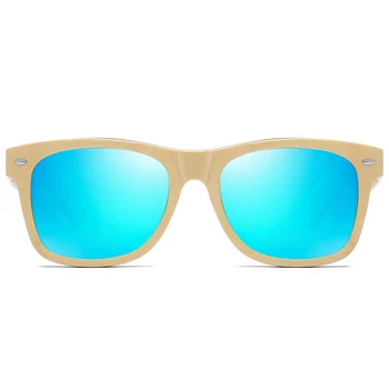 GM Retro Bărbați ochelari de Soare pentru Femei ochelari de Soare Polarizat din Lemn lucrate Manual din Lemn de ochelari de Soare de Plaja din Lemn Ochelari Oculos de sol