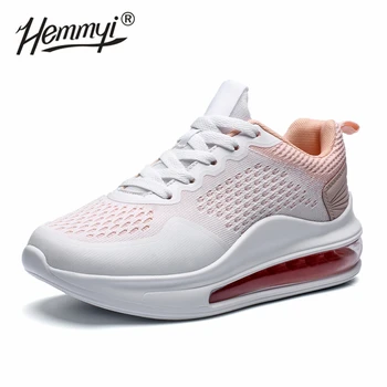 Hemmyi Brand Nou 2020 Femei Adidași Pernă De Aer Ochiurilor De Plasă Respirabil Indesata La Modă Pantofi Cu Platforma Adidas Coș Femme Marimea 36-42