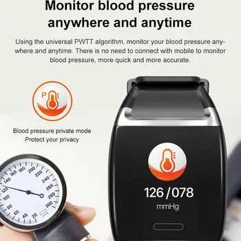 Impermeabil Ceas Inteligent Monitor de Ritm Cardiac Bratara Bratara pentru iOS Android