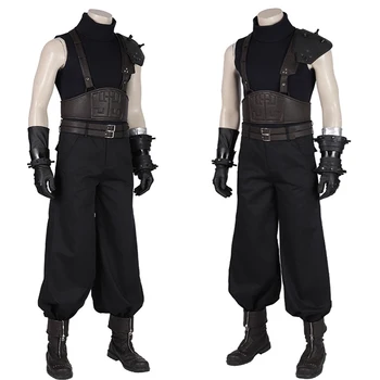 Joc Final Fantasy VII Costume Cosplay Cloud Strife Cosplay Costum Bărbați Anime Comic Uniformă Petrecere de Halloween Cosplay, Costume