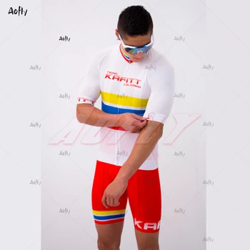 Kafitt 5 Culori Ciclism Jersey cu Mânecă Scurtă pentru Bărbați Vară Biciclete de Munte de Haine de Curse de MTB Biciclete Haine Tricou de Ciclism de Îmbrăcăminte