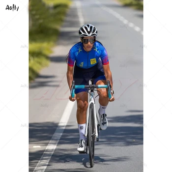 Kafitt columbia Cuplu de negri, ciclism costum de Triatlon Set Triatlon Maillot Ropa Ciclismo femei Haine de ciclism salopeta de vara