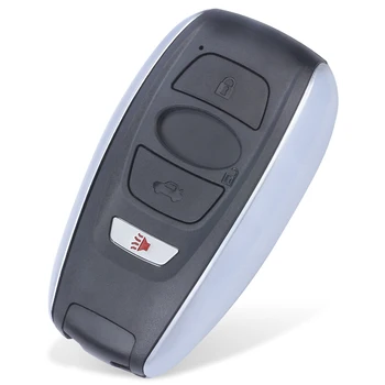 KEYECU 4 Butonul Smart key Remote Shell pentru Subaru BRZ, WRX STI, Legacy,Outback,XV Crosstrek