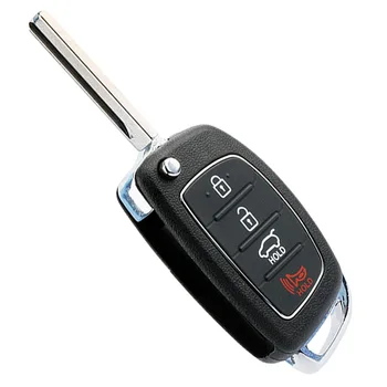 KEYECU Înlocuire Flip Telecomanda Auto breloc 4 Buton 315MHz pentru Hyundai Santa Fe 2013-FCC: TQ8-RKE-3F04