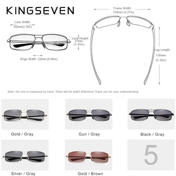 KINGSEVEN Design de Brand de ochelari de Soare Barbati de Conducere Cadru Pătrat Ochelari de Soare de sex Masculin Clasic Unisex Ochelari de protecție Ochelari de Gafas