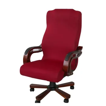 L Dimensiune Solid Spandex scaun de Birou acoperi Calculator elastic fotoliu Huse scaun Fotoliu Acoperă Întinde de Rotație Lift& M marimea