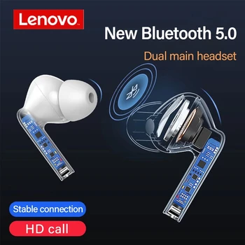 Lenovo Wireless Căști XT90 Bluetooth 5.0 Sport Căști Buton Tactil rezistent la apa IPX5 Dopuri de urechi cu 300mAh de Încărcare Cutie