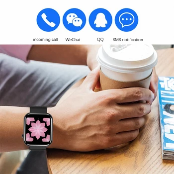 LIGE 2020 Nou Culoare LED-uri pe ecran complet tactil Sport Ceas Inteligent Femei Heart rate monitor de presiune sanguina Smartwatch pentru Android iOS