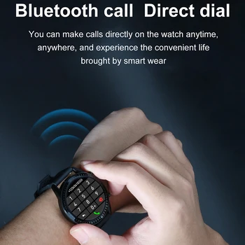 LIGE Ecran Tactil Complet Bărbați Smartwatch Heart Rate Monitor de Oxigen Sânge Bluetooth Apel Memento Mesaj Sport Ceas Inteligent Femei