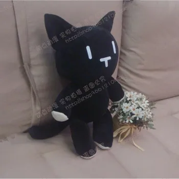Lumea se Termină Cu Tine jucării de pluș Joc Misaki Shiki figura Nyantan pisica papusa cosplay 40cm pernă moale