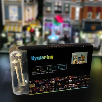 Lumina Led-uri Kit De lego Adunări Set Compatibil Cu 10255 Și 15019