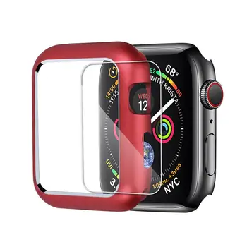Magnetic acoperă Pentru Apple Watch apple watch 5 4 44mm/42mm iwatch 3 banda 40mm/38mm ecran protector de sticlă de protecție 2 1