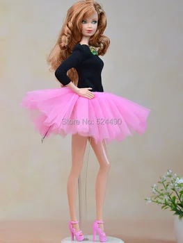 Manual Mini Sexy Petrecere de Seara Rochie Stil Mix Dantelă Rochie de Balet Balon Fusta Haine Tinuta Pentru 1/6 Kurhn Barbie xinyi Fr Papusa