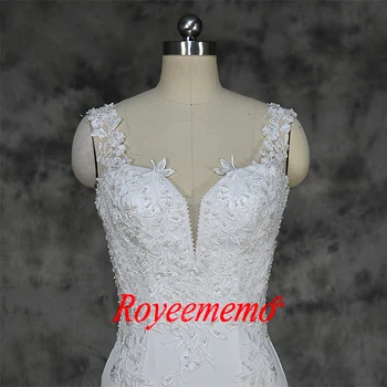 Mermaid rochie de mireasa simpla, sexy top detașabil fusta de rochia de nunta personalizate fabrica prețul cu ridicata