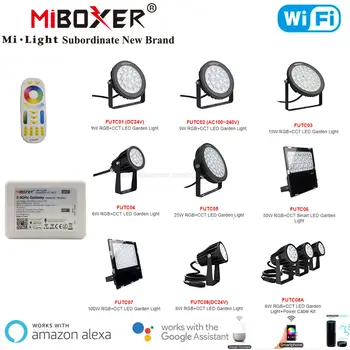 Miboxer 2.4 G Grădină Inteligent de Lumină 6W 9W 15W 25W 50W 100W Impermeabil RGBCCT CONDUS masina de Lampa de la Distanță fără Fir și wi-fi APLICAȚIA Control Vocal